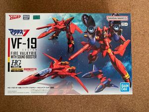  Bandai Macross 7 1/100 HG VF-19 модифицировано fire - bar сверло - звук бустер оборудование нераспечатанный не собран товар 