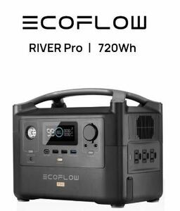 EcoFlowRIVER PROポータブル電源サージ1200W アウトドアキャンプ非常用