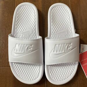 NIKE ナイキ ウィメンズ ベナッシ JDI 343881-115 白 24cm