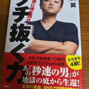 【値下げ！一点限定早い者勝ち！送料無料】『ブチ抜く力　一つの事に魂を売れ！』 与沢翼