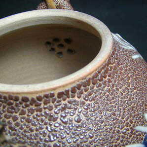 初だし 産地不明土瓶・ボーフラ 煎茶道具 民芸 鉄瓶 紫砂壺 茶碗 唐物の画像5