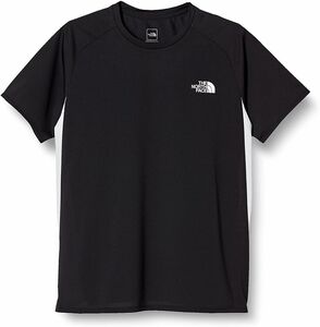THE NORTH FACE ザノースフェイス 半袖Tシャツ S/Sアンペアサイドロゴクルー ブラック NT12082メンズS新品