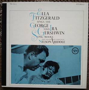 US盤【Ella Fitzgerald】sings the George and Ira Gershwin Song Books (Verve V6-29-5) 　BOX５枚組！