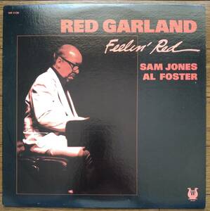 USオリジナル盤【Red Garland】Feelin’ Red（Muse MR 5130) Sam Jones, Al Foster　ピアノ・トリオ