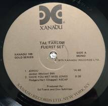 USオリジナル盤2枚セット【Tal Farlow】Fuerset Set/ Second Set （Xanadu 109/119)　★お勧め盤★　超美盤_画像3