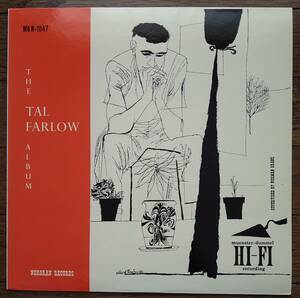 日本盤【Tal Farlow】The Tal Farlow Album （Norgran MGN-1047) 超美盤