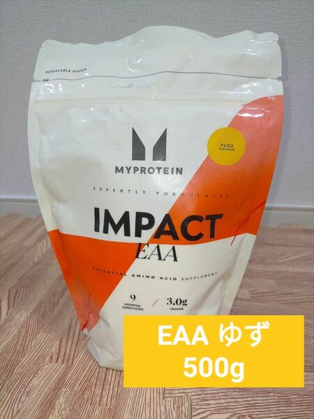 マイプロテイン EAA ゆず 500g 筋トレ アミノ酸 MYPROTEIN