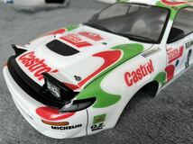 タミヤ カストロールセリカST185風 塗装済 スペアボディセット RC 自作ステッカー裏貼り TOYOTA CELICA GT-FOUR RC TAMIYA ラリー tt-02 _画像8