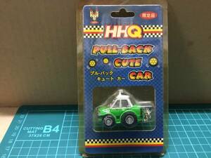 【ミニカー】HHQ TAXI タクシー 緑色 プルバックカー HUNG HING TOYS 