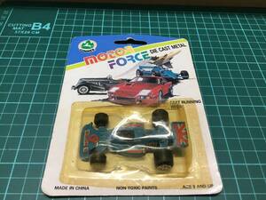 【ミニカー】SUMMER MOTOR FORCE DIE CAST METAL レーシングカー