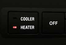 専用出品 グリーン仕様　デリカ D5 リア エアコン スイッチ LED 打ち替えcooler heater クーラー ヒーター ２個セット_画像4