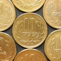 ★10円青銅貨(ギザあり)★昭和33年 大特年★26年～33年★連年完全揃い★ギザ10★ギザ十★10円硬貨 ★10円★十円★十円硬貨★鳳凰堂★常磐木_画像1