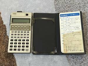 CASIO FX-602P program calculator Vintage Casio 