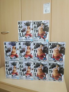 ワンピース KING OF ARTIST THE MONKEY.D.LUFFY-SPECIAL ver.-バウンドマン×５／スネイクマン×５。計１０体、新品未開封。 プライズ