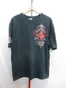 TED COMPANY　テッドマン　Tシャツ　メンズ46 XL XXL　ロゴTシャツ　半袖シャツ　半袖カットソー　半袖ウエア　05011