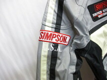 SIMPSON ANGEL HEART　シンプソン　ライディングジャケット　SIZE WS　ライダースジャケット　バイカーズジャンパー　バイクウエア04301_画像7