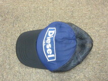 ディーゼル　メッシュキャップ　帽子　トラッカーキャップ　大人用　メンズ　フリーサイズ　ロゴ刺繍キャップ　ハット　05110_画像3