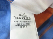 ラルフローレン 半袖シャツ　3枚セット ボーイズXL メンズSM相当 レインボー柄Tシャツ 総柄ポロシャツ ラガーシャツ ラグビージャージ05180_画像10