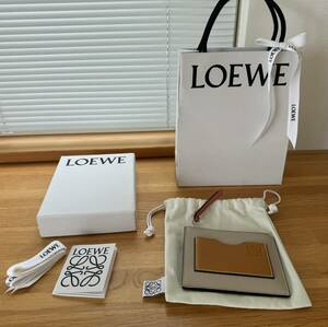 正規店購入　LOEWE ロエベ　コインカードホルダー ラージ（ソフトグレインカーフ）カードケース　ウォレット 財布（レシート有）