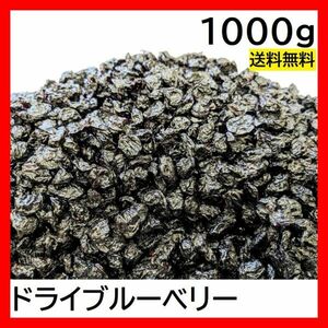 ドライブルーベリー 1000g アメリカ産 チャック袋 1kgX1袋 九州工場加工品 DRIED BLUEBERRY 黒田屋 ドライフルーツ ぶるーべりー