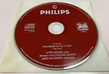 帯付 PHILIPS 24bit 紙ジャケ CD ブレンデル クリーヴランド弦楽四重奏団 シューベルト : ピアノ五重奏曲「 ます 」 希少 廃盤 レア_画像5