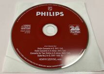 帯付 PHILIPS 24bit 紙ジャケ CD シェリング J.S.バッハ : ヴァイオリン協奏曲第1,2番 他 J.S.Bach Szeryng アッソン マリナー_画像5