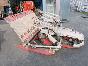 訳Yes YANMAR Yanmar UFO すこやか 歩行type 田植え機 AP400 AP45 ガソリンengine Rice Planter 農機具 引取歓迎 茨城Prefecture常陸大宮 0515え8 M裏