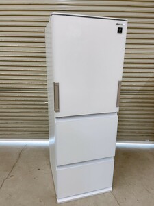 程度良好 SHARP シャープ ノンフロン冷凍冷蔵庫 SJ-GW35G-W 2021年製 両開き 3ドア 冷蔵庫 引取歓迎 茨城県常陸大宮市 0517な2 K 家E