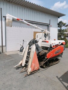 中古 Kubota クボタ Combine AR216 2条刈 456hours グレンTank オーガ 稲刈り 農機具 引取歓迎 茨城Prefecture常陸大宮市 0526え1 P