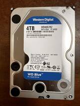 Western Digital Blue4TB WDC WD40EZRZ 3.5インチ SATA HDD _画像1