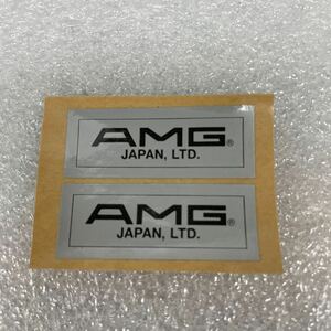 メルセデスベンツ AMG JAPAN 純正品 ステッカー 2枚 当時物 貴重