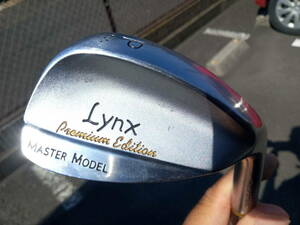 リンクス　LYNX　マスターモデル　MASTER　MODEL　軟鉄ウェッジ　プレミアムエディション　PW　50°　純正スチール