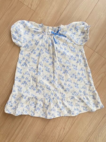 tete a tete トップス kids チュニック フリル リボン 120 キッズ