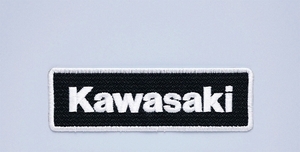 スピード出荷！KAWASAKI/カワサキ/純正/刺繍ワッペン/kawasakiロゴ