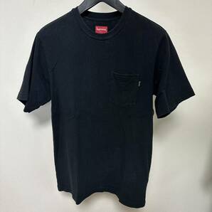 【値下げ中！】シュプリーム ポケット 半袖 Tシャツ 黒色 Sサイズ (株)Supreme