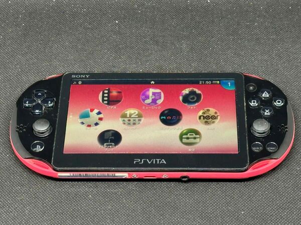 SONY PSVITA PCH-2000 ピンク×ブラック