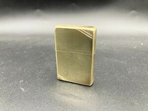 ZIPPO zippo ジッポー ジッポ オイルライター ライター ゴールド　喫煙具 2032695 2013 ダイアゴナル　無地　喫煙