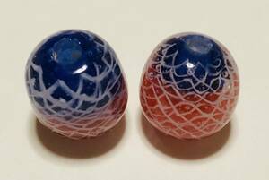  tonbodama Asia glass beads dragonfly sphere 1-13