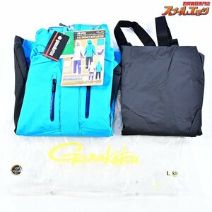 **[ Gamakatsu ] PVC комбинезон панель непромокаемый костюм GM-3640 Sky голубой размер L-SLIM выставить GAMAKATSU K_060 K_060**e04868