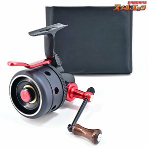 ★☆【五十鈴xトライアングル】 アンダースピン TU-01 レッド ウッドハンドルノブ装着 ISUZUxTry-Angle UnderSpin★☆m34507