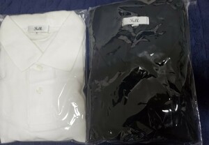 浦和学院制服 夏用ポロシャツ Sサイズ ホワイトとブラック