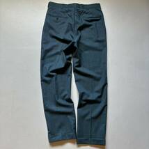 80s vintage no-tuck slacks “32×30” 80年代 ビンテージ ノータックスラックス ナイスカラー テーパード_画像7