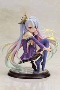 コトブキヤノーゲーム・ノーライフ 白 1/7 完成品フィギュア PVC製 塗装済み完成品フィギュア『コトブキヤ』