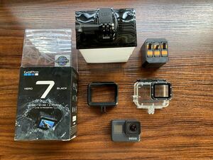 GoPro HERO7 BLACK ゴープロヒーロー7ブラック　アクセサリー付属