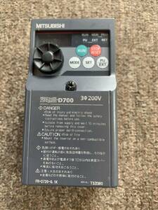 三菱電機 三菱電機 インバーター FR -A700- 0,1 K 