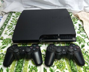 SONY PlayStation3 プレステ3 PS3 CECH-2000A コントローラー 2個付き CECHZC2J