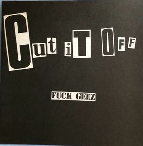 新品同様　FUCK GEEZ Cut it Off FLEXI ファックギーズ ソノシート MCR