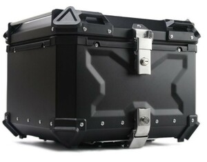 【新品】45Lバイクボックス リアボックス 大容量 アルミバイクテール 防水 収納 トップケース uber ウーバー スクーター 反射帯 キャリア