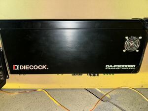 ダイコック　DIECOLK 2chパワーアンプ　DA-F3000SR