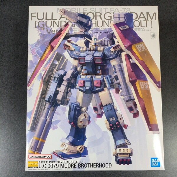 送料無料　未組立新品 MG 1/100 FA-78 フルアーマー・ガンダム Ver.Ka 機動戦士ガンダム THUNDERBOLT版 サンダーボルト